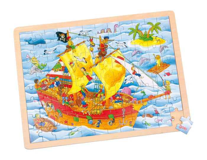 Puzzel Piratenschiff Spielsachen  Piratenschiff 