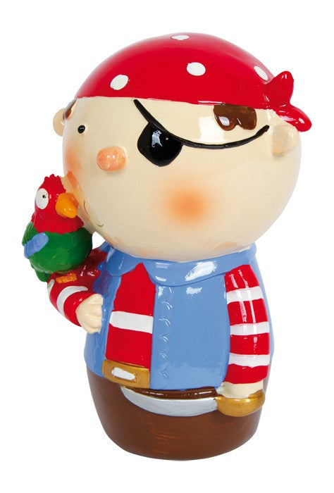Pirat Spardose Kässeli Geschenk Baby kinder 