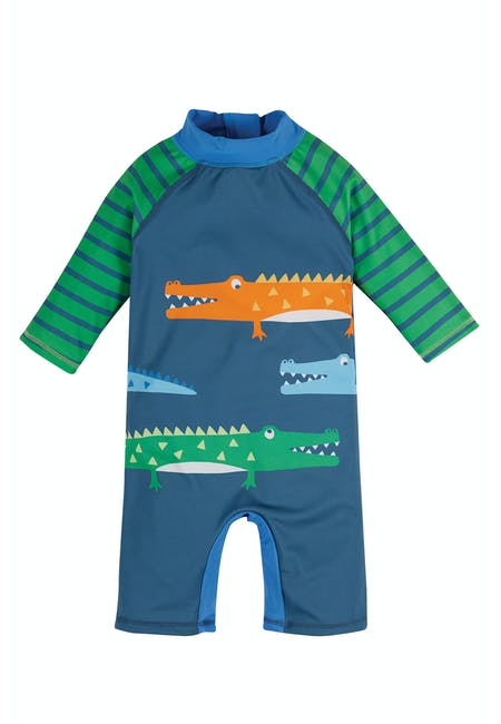 Badeanzug Krokodil ( 0-6, 6-12 Monate) von Frugi