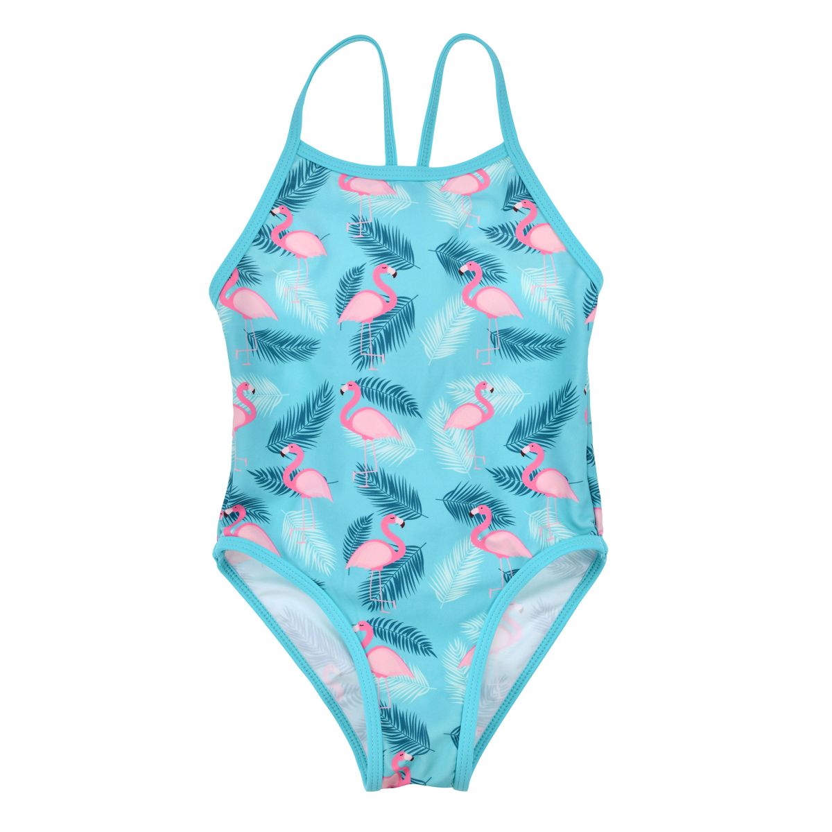 Badeanzug Flamingo hellblau von Bondi