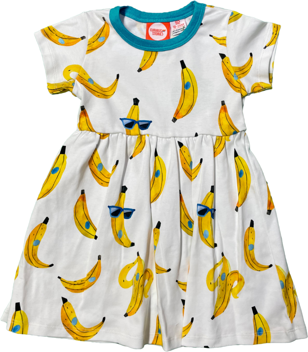 Kleid Bananen von Curious Stories