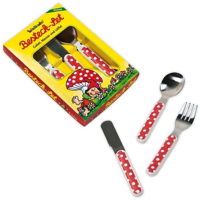 Besteck-Set, Gabel, Messer und Löffel von Lutz Mauder