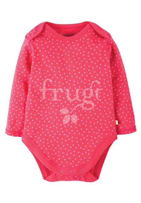 Body pink mit Punkte ( 3-6 Monate )von Frugi