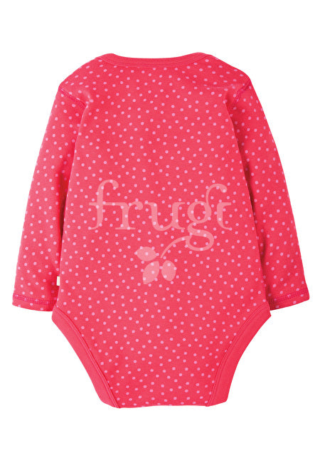 Body pink mit Punkte ( 3-6 Monate )von Frugi