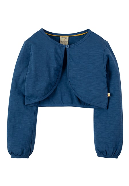 Dunkelblaues Bolere ( 0-3, 6-12 Monate, 5-6 Jahre ) von Frugi