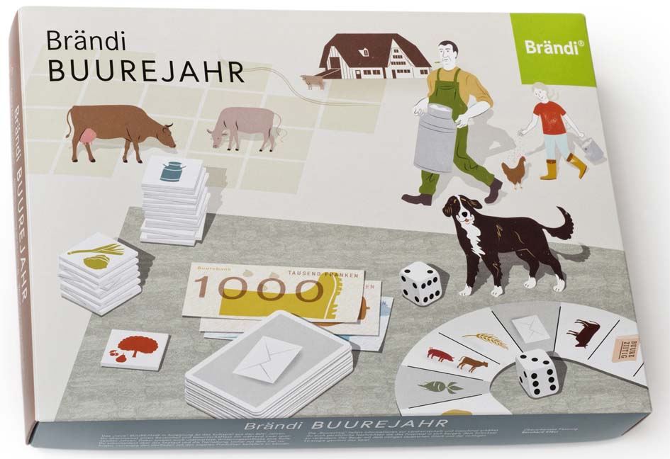 Brettspiel Buurejahr