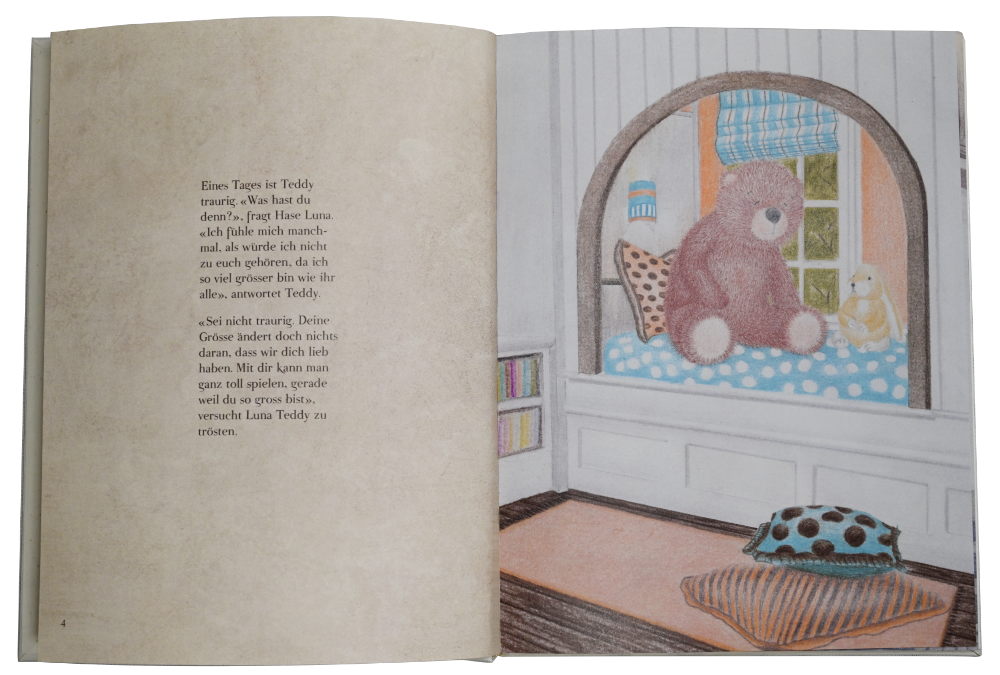 Kinderbuch "Teddy auf Entdeckung der Bären dieser Welt"