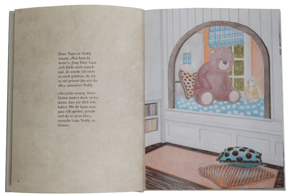 Kinderbuch &quot;Teddy auf Entdeckung der Bären dieser Welt&quot;