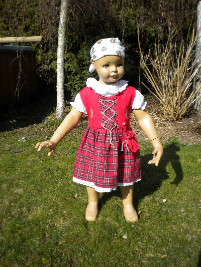 Dirndl Aelpli rot von kowi