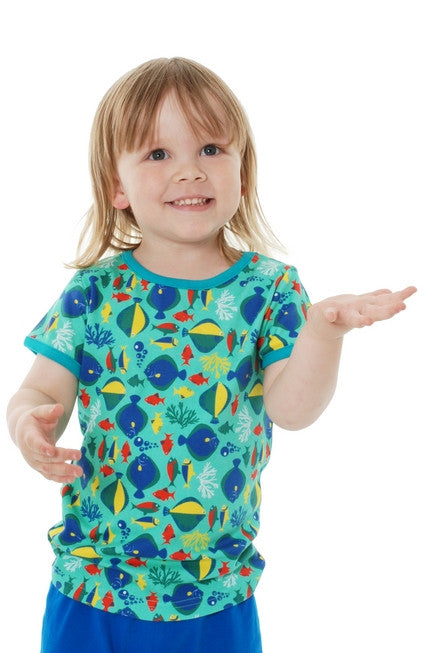 Fisch T-Shirt von Duns 100% Bio-Baumwolle + Gots zertifiziert