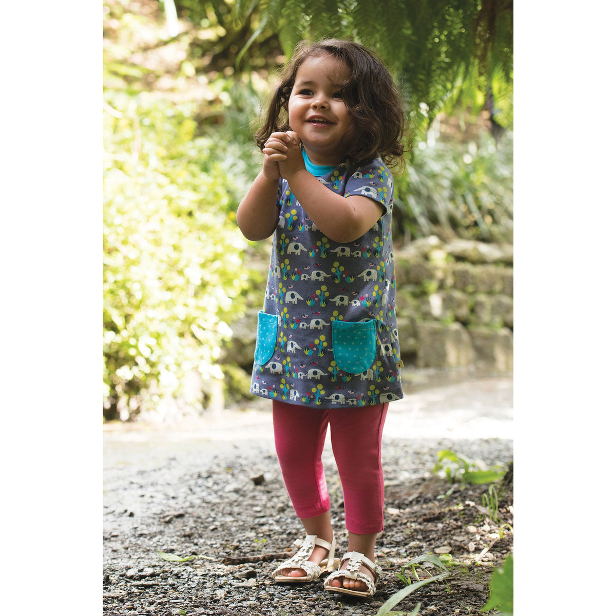 Mädchen Elefant Outfit Frugi