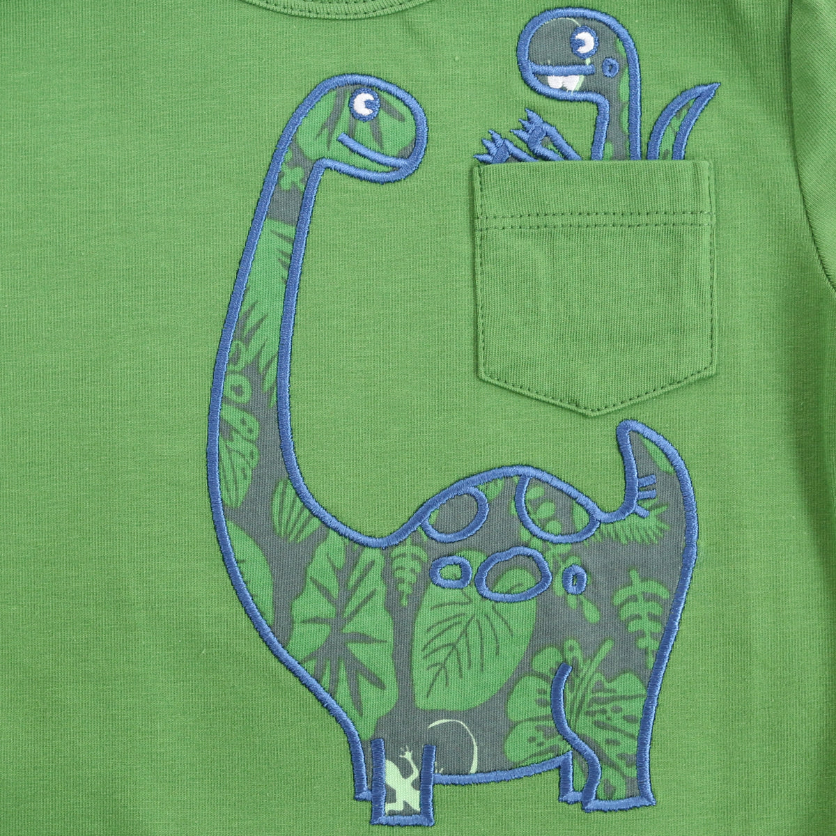 T-Shirt in grün mit Dinos ( 3-6 und  6-9 Monate), 2-3 Jahre, von  Enfant Terrible