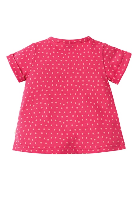 Fiona T-shirt Frugi Eichhörnchen Shirt pink hinten