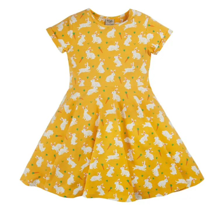 Schwingkleid Hase von Frugi