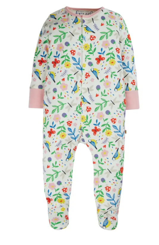 Strampler Vögel von Frugi