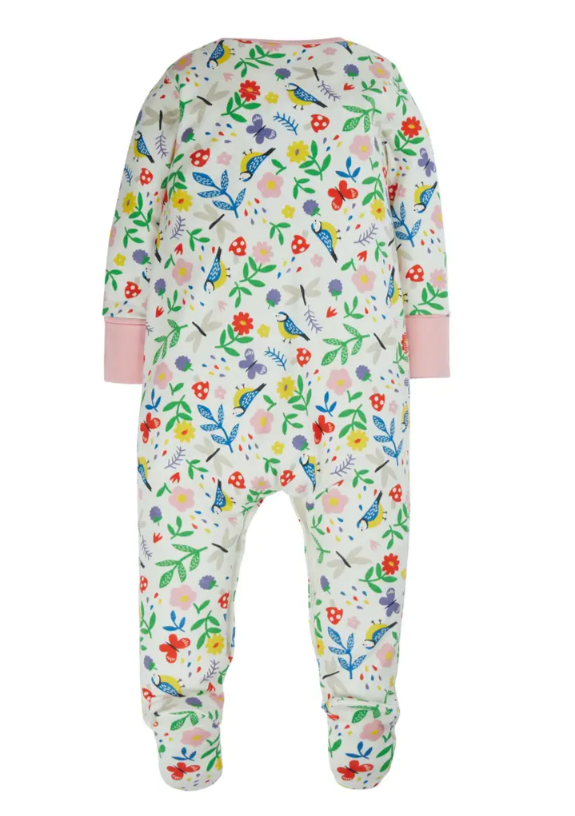 Strampler Vögel von Frugi