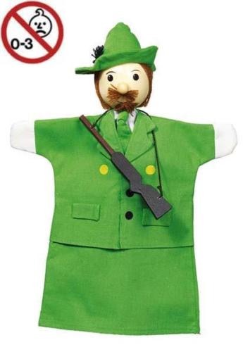 Handpuppen aus Holz von Goki
