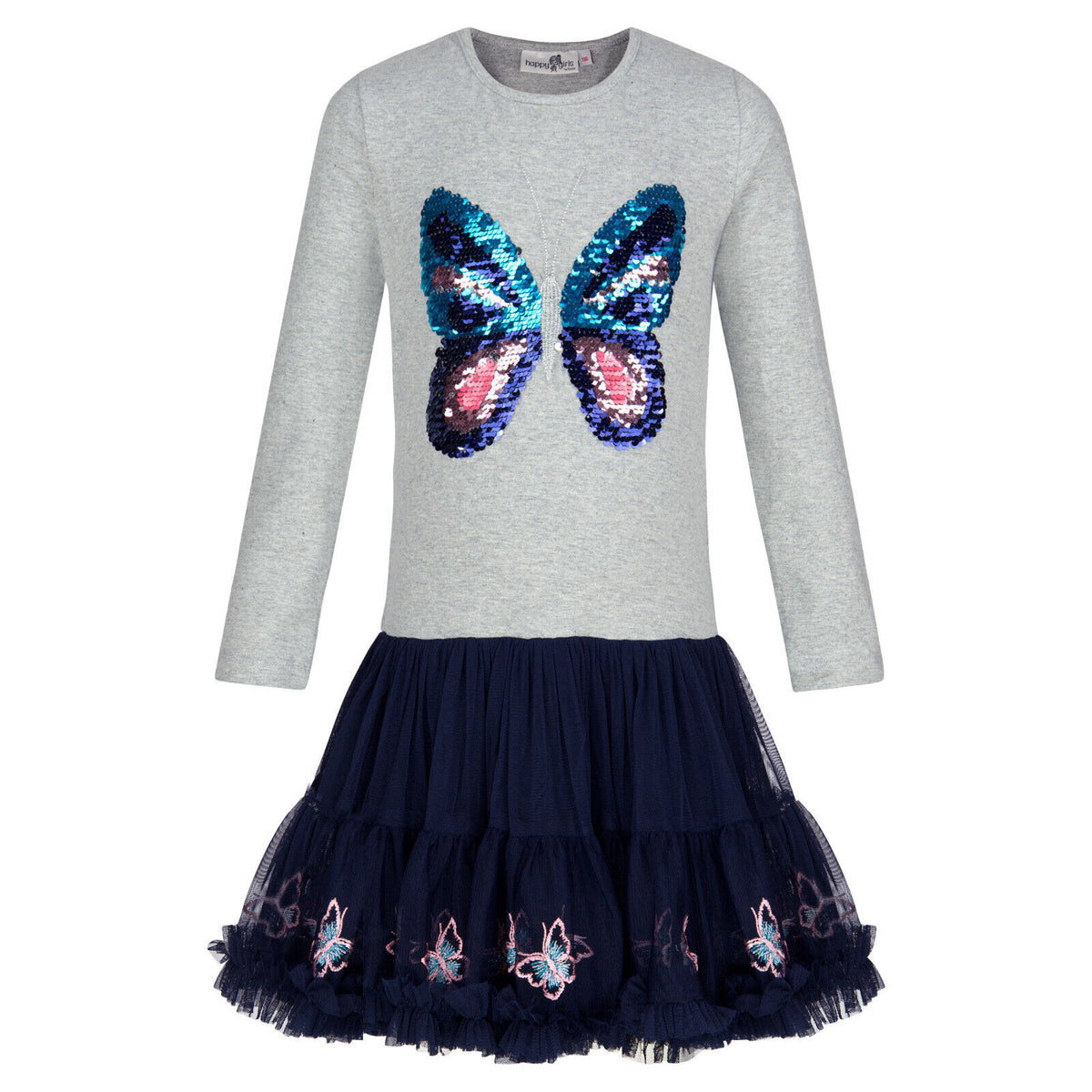 Kleid Schmetterling von Happy Girls (7-8 Jahre)