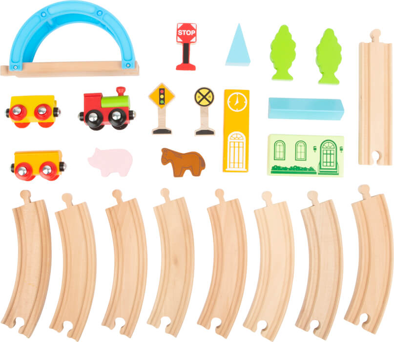 Holzeisenbahn Stadt und Land