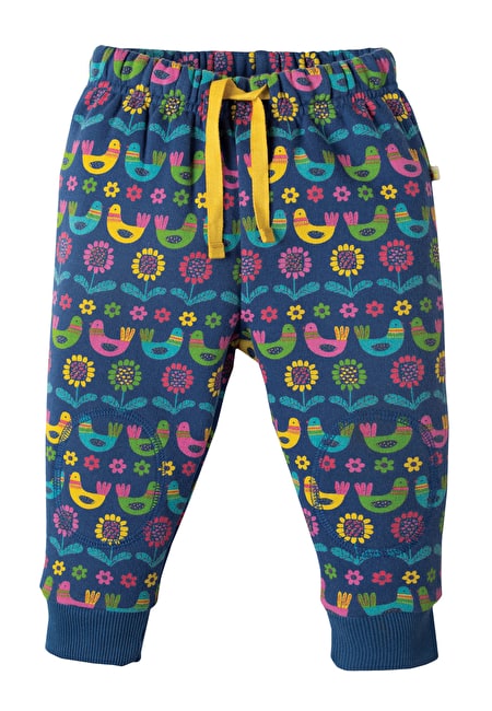 bunte Hose Vögel von der Marke Frugi