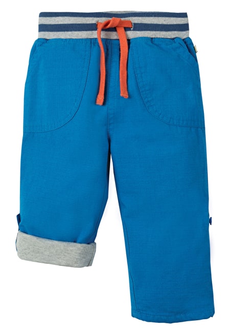 Blaue krempel Hose von Frugi