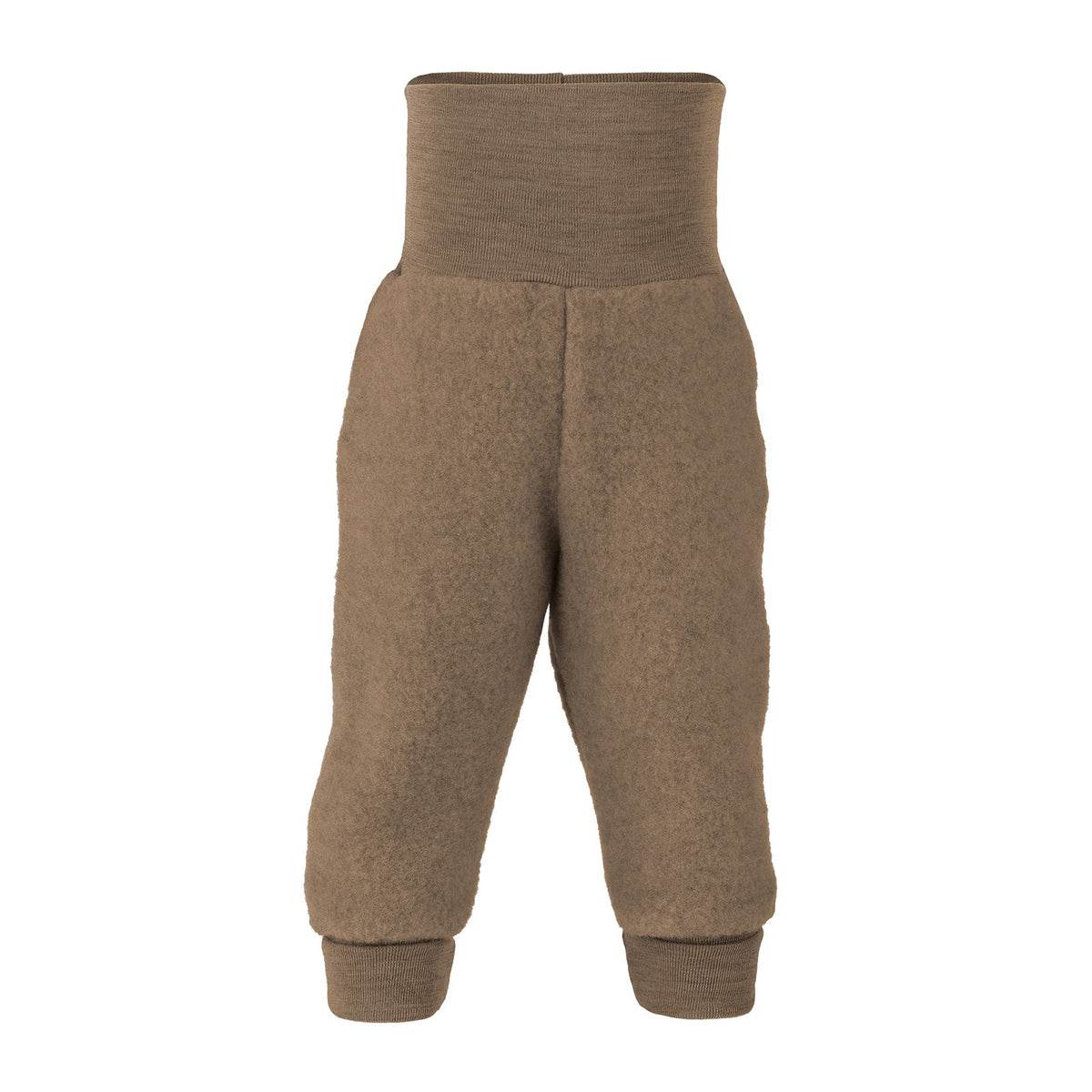 Hose Wool-Fleece in braun von Engel