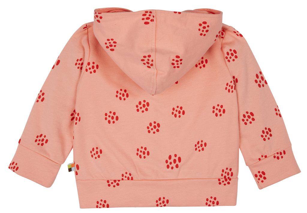 Kaputzenjacke rosa von loud+proud