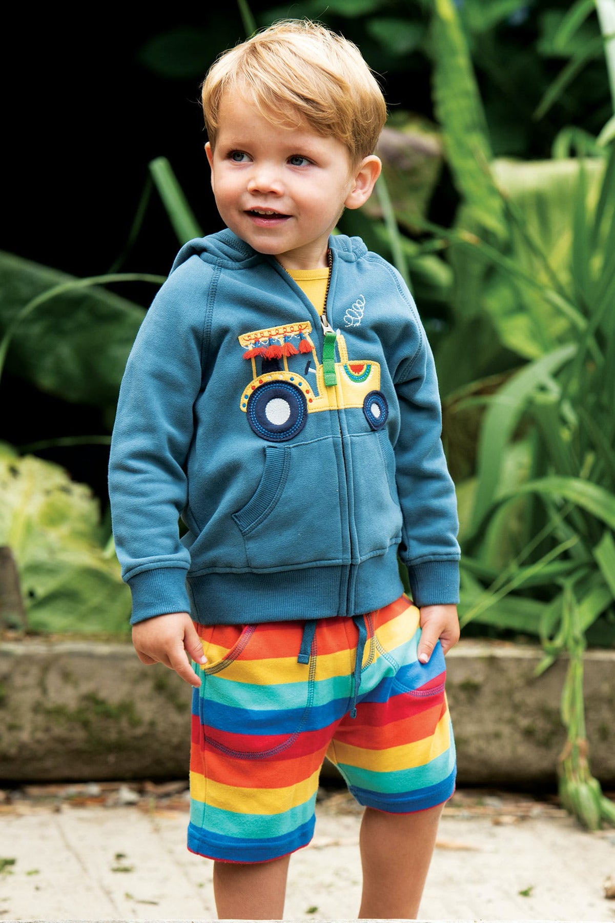 Shorts Regenbogen ( 3-6, 6-12 Monate) von Frugi