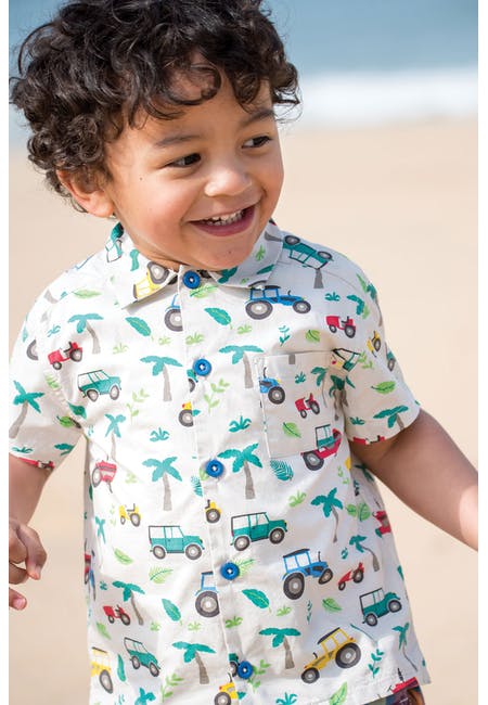 Junge mit Hemd safari von Frugi