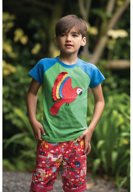 T-Shirt Papagei ( 6 und 8 Jahre) von Frugi