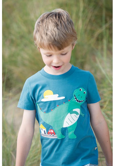Godzilla T-Shirt von Frugi