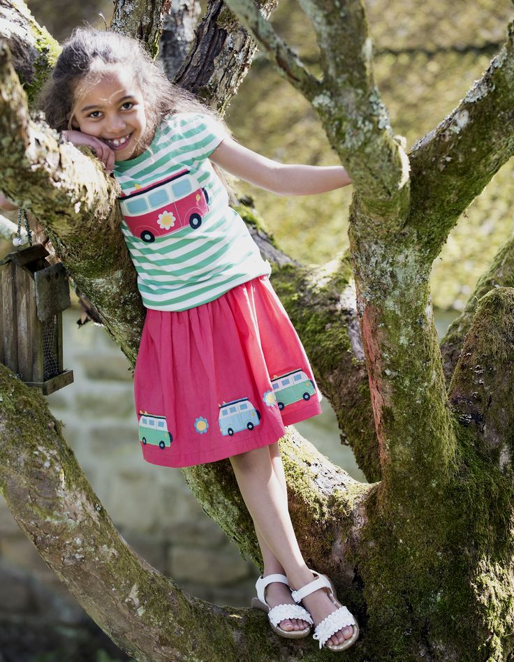 Jupe Bus von Frugi 100% Bio-Baumwolle ( 8- 10 Jahre )