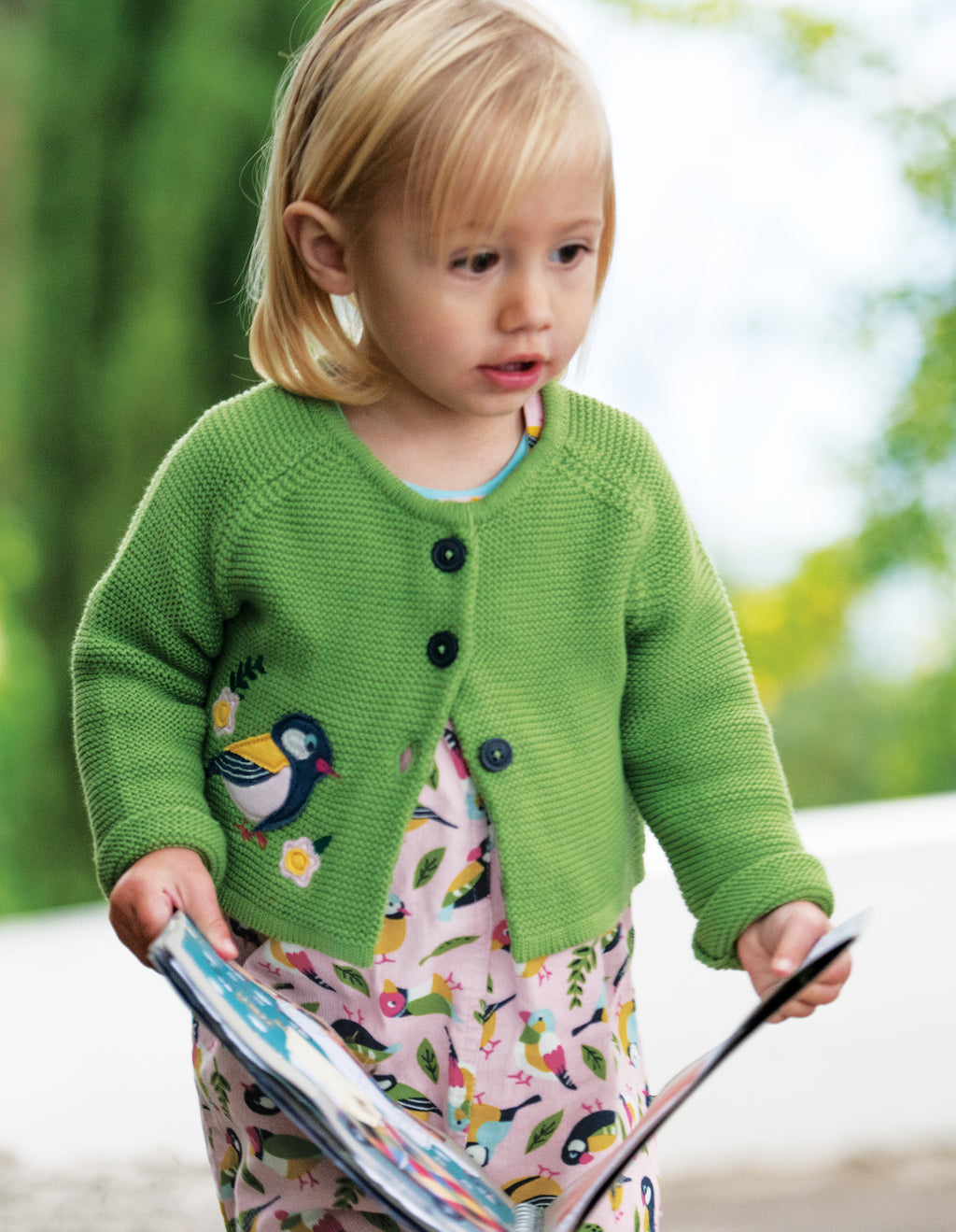 Cordkleid Vögel( 0-3 Monate, 18-24 Monate, 3-4 Jahre) von Frugi