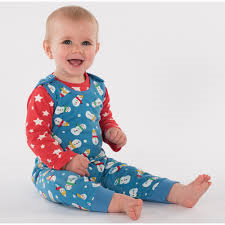 Strampler Schneemann von Frugi