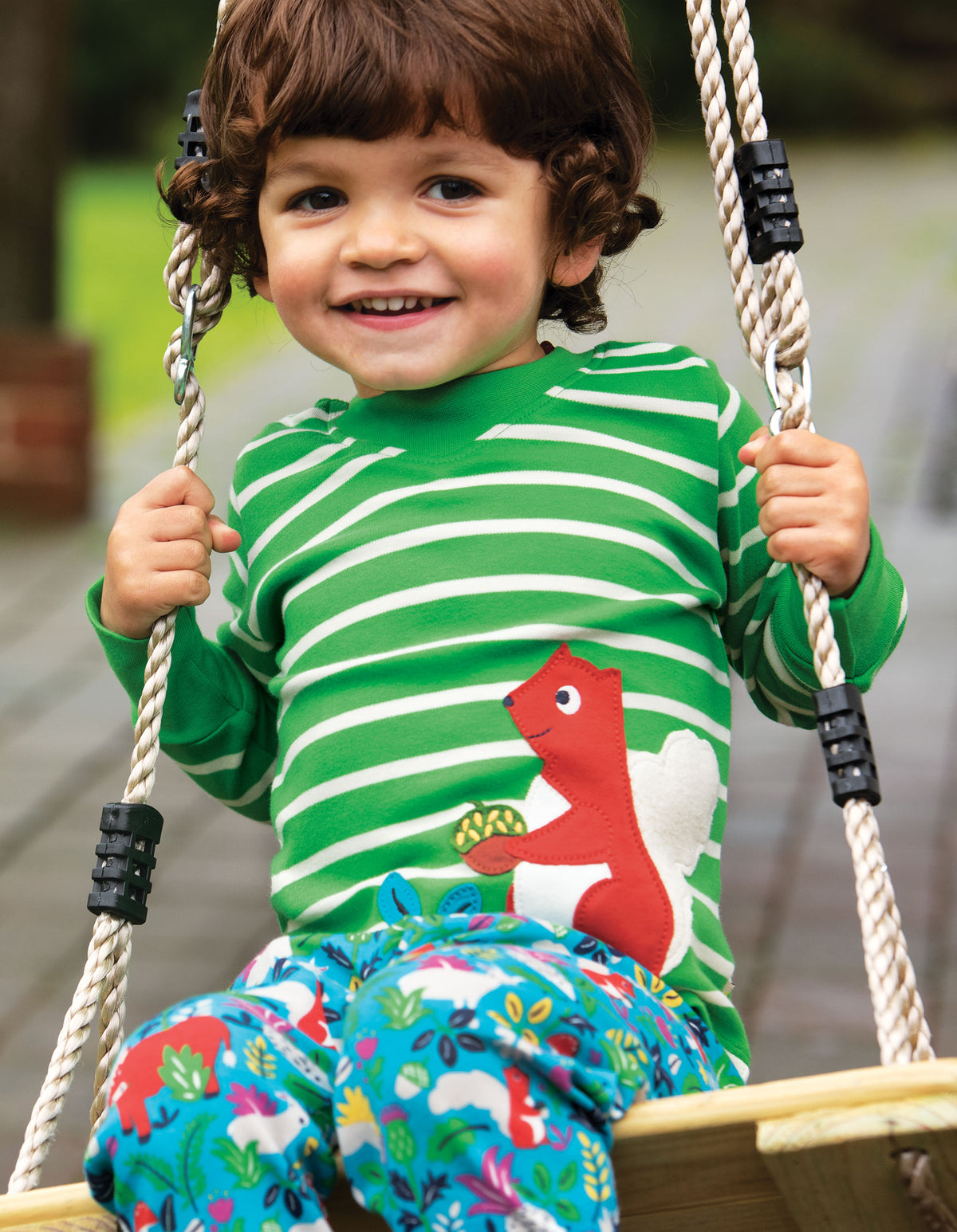 Pumphose Waldtiere( 0-3, 3-6, 6-12 Monate)  von Frugi