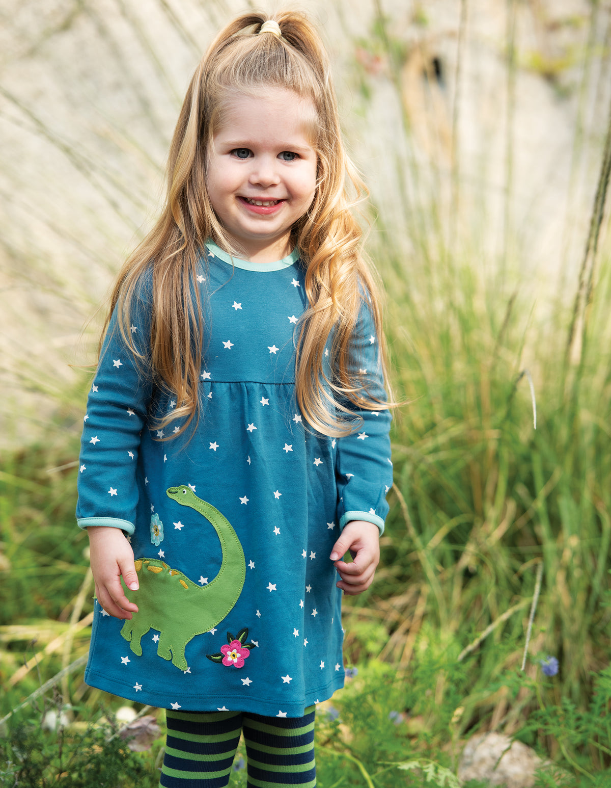 Kleid Dino ( 3-6 Monate) von Frugi