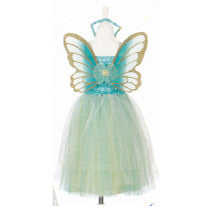 Elfenkleid mit Flügeln und Haarkranz von Souza Kostüm 3-7 Jahre