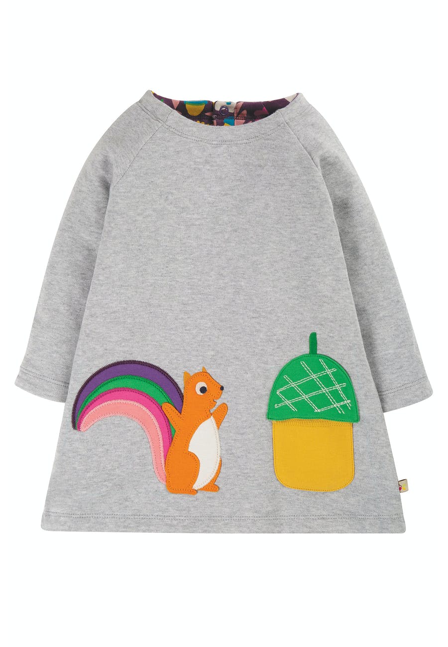 Wendekleid mit Eichhörnchen Motiv ( 0-3,  3-6,  12-18 Monate) von Frugi