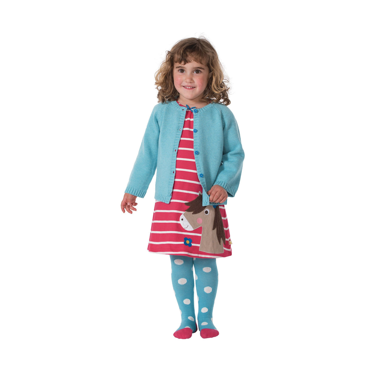 Pony Kleid  ( 0-3 Monate ) von Frugi