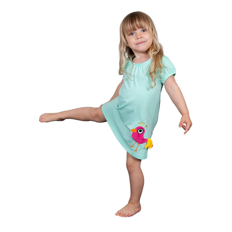 Kleid Lipfish Vogel  3-6 Monate, 5 Jahre, 6 Jahre, 7 Jahre