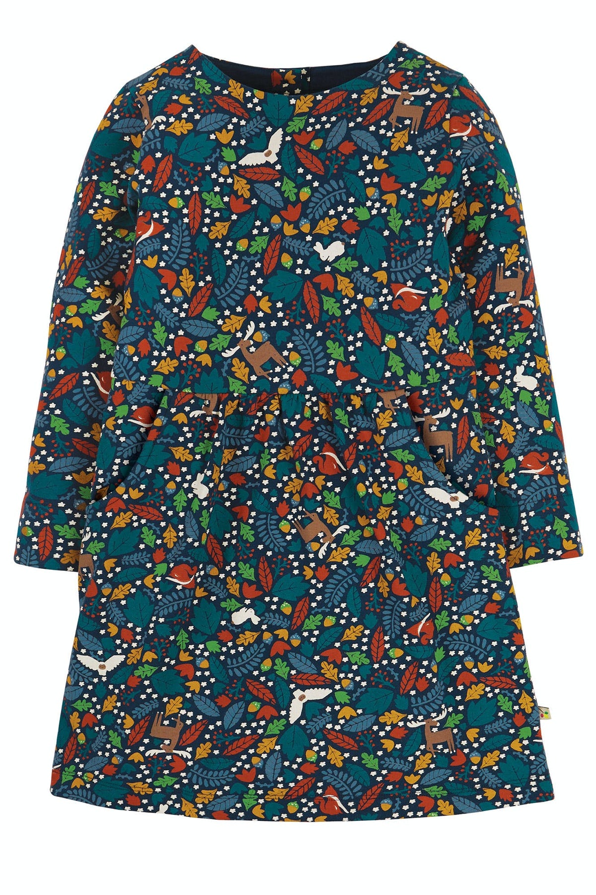 Kleid mit Waldtieren von Frugi