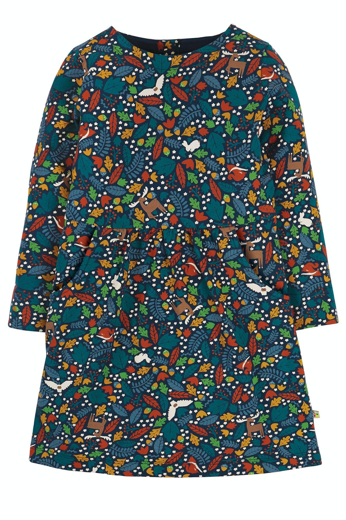 Kleid mit Waldtieren von Frugi