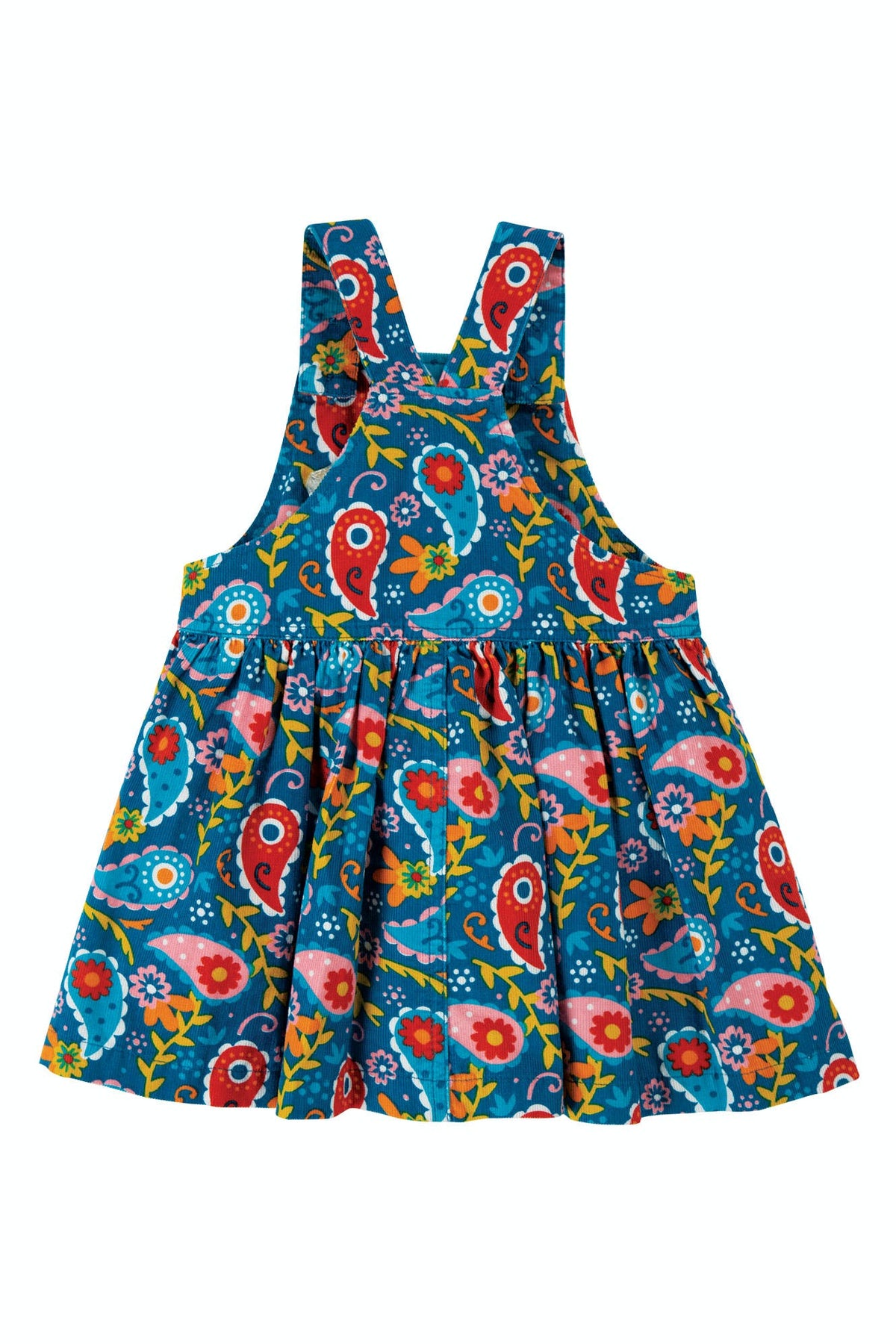 Pixie Paisley Cordkleid von Frugi