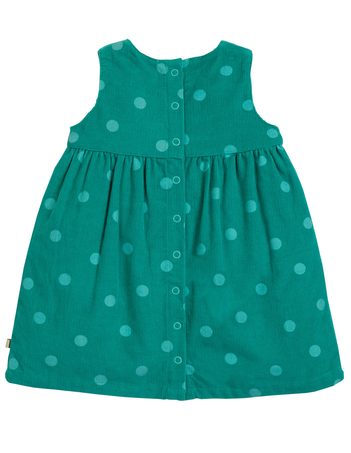 Kleid in türkis mit Giraffe appliziert( 0-3 Monate) von Frugi