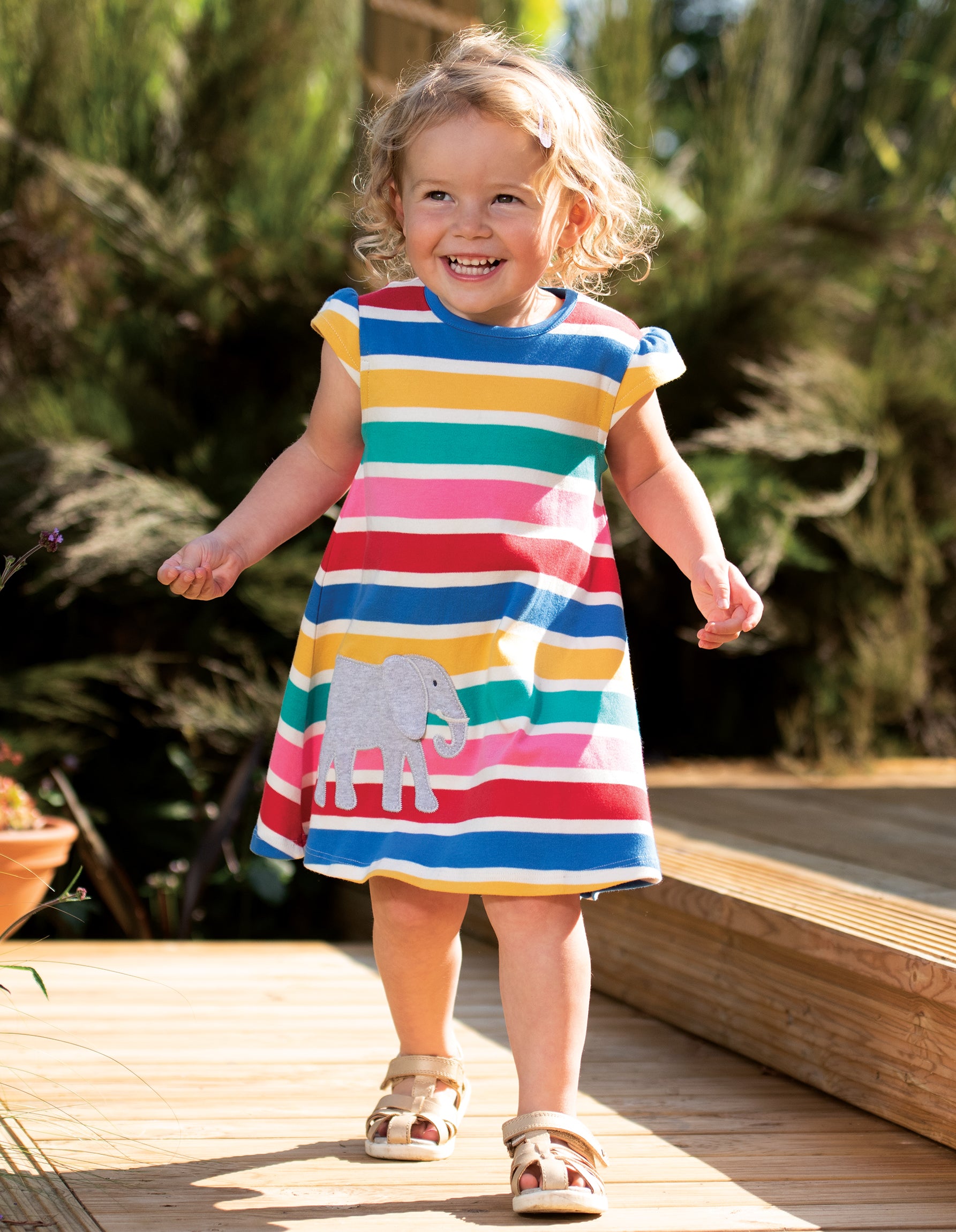 Kleid Elefant von Frugi