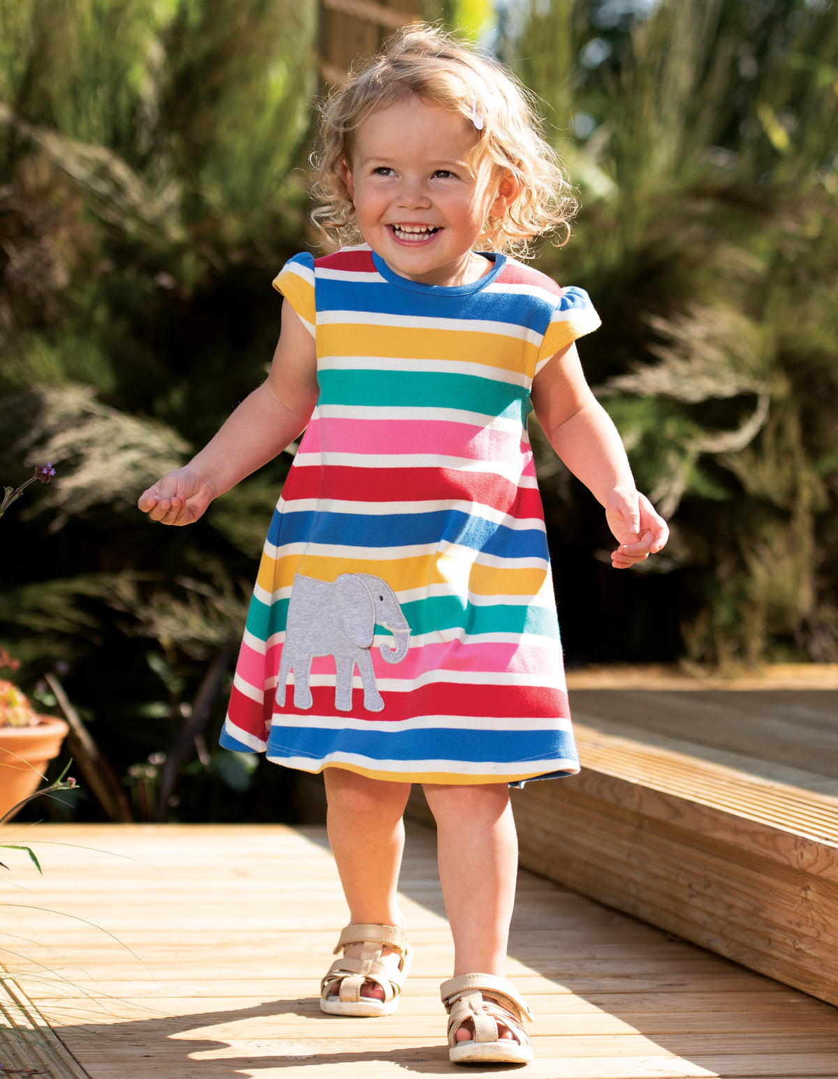 Kleid Elefant von Frugi