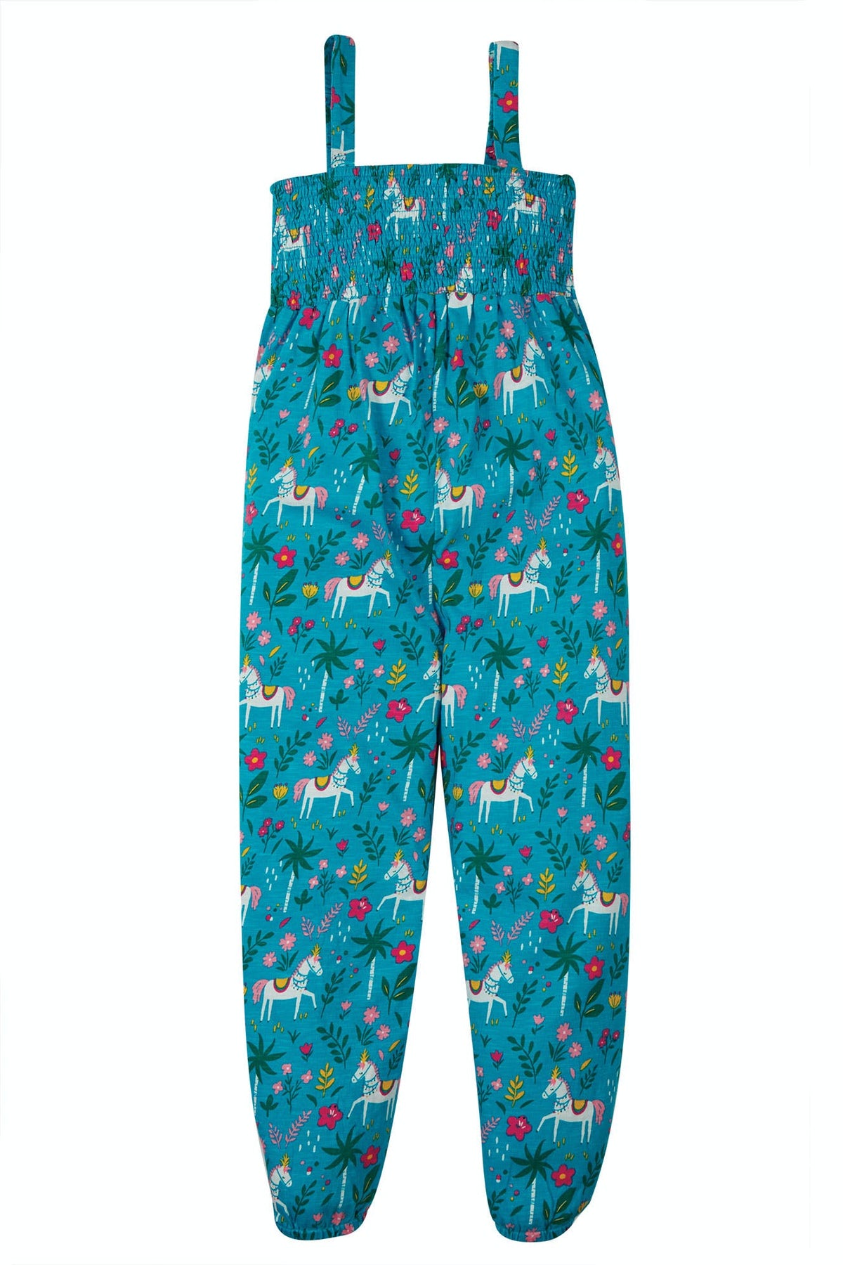 Sommer Latzhose Pferde ( 18-24 Monate)  von Frugi