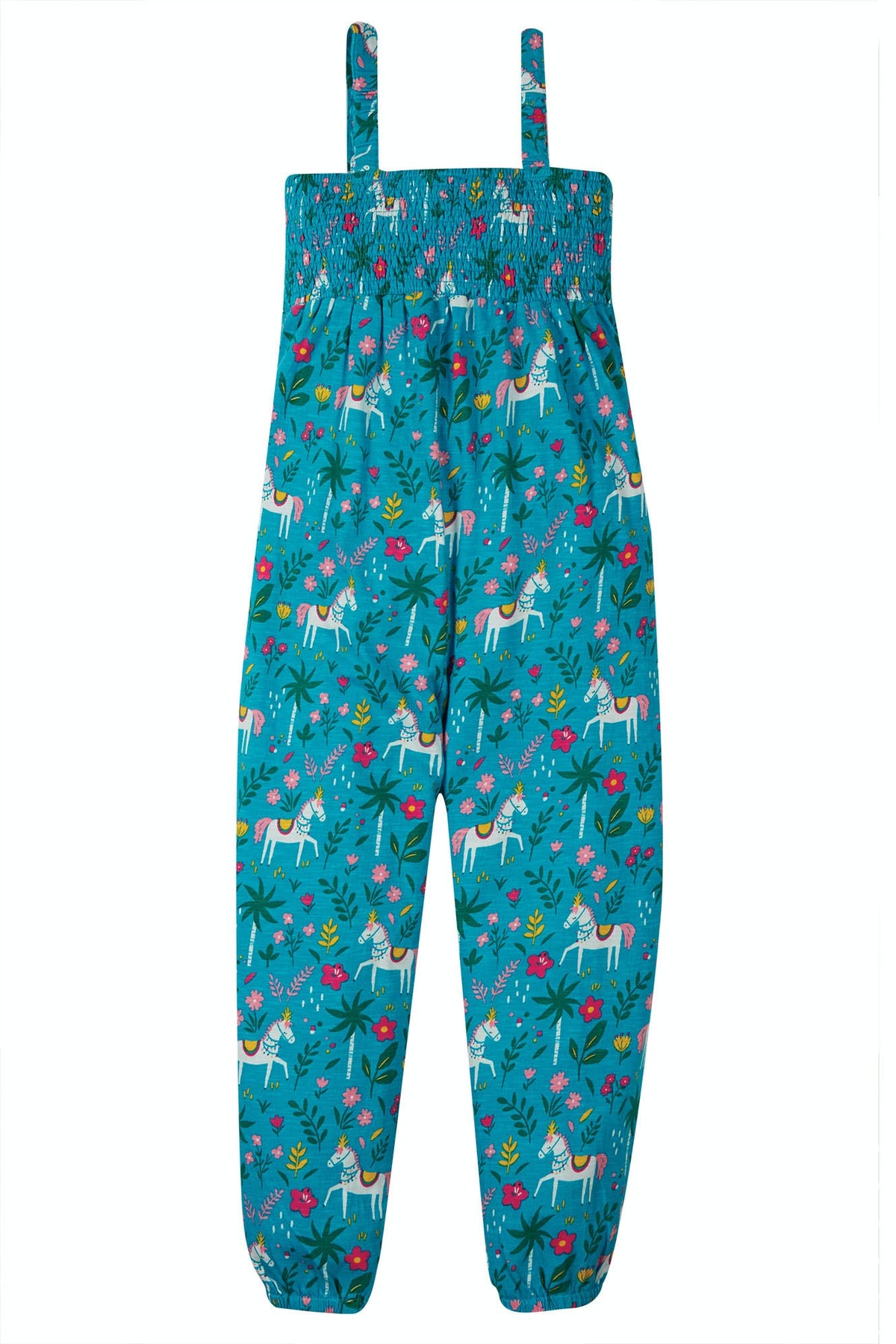 Sommer Latzhose Pferde ( 18-24 Monate)  von Frugi
