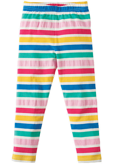 Leggins gestreift Frugi ( 3-6 Monate, 12-18 Monate ) 100% Bio-Baumwolle )