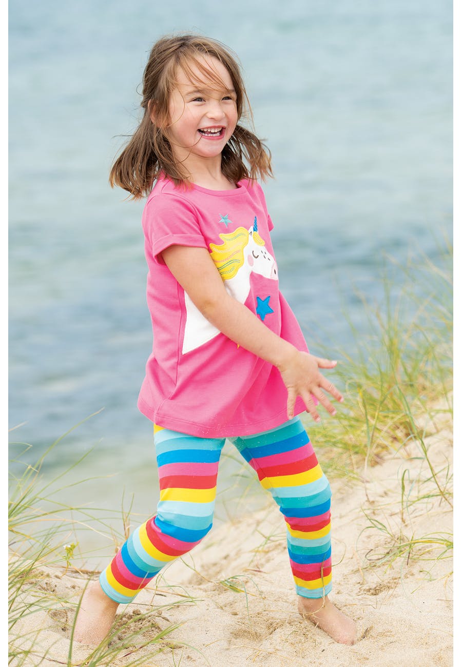 Regenbogen Leggins Frugi